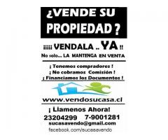 ¡VENDA SU PROPIEDAD .. YA!