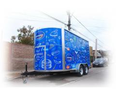 Gráficas Adhesivas Publicitarias Para Carros de Comida Foods Trucks