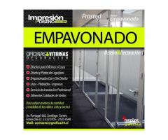 Film Empavonado Decorativo para Oficinas, Clinicas y Locales Comerciales