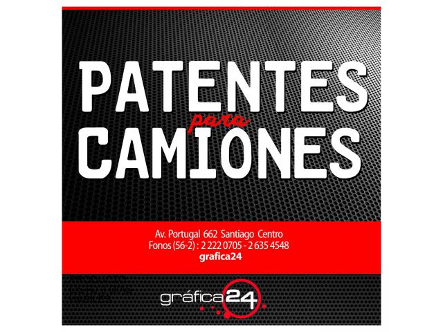 Patentes Adhesivas y Magneticas para Puertas de Camiones - 4/4