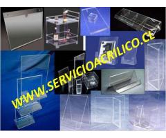 SERVICIO ACRILICO PRODUCTOS ACRILICO INDUSTRIAL CHILE