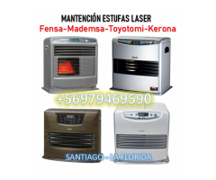 Mantención de estufas laser parafina Reparación