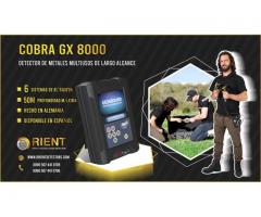 El mejor detector de oro y metales COBRA GX 8000