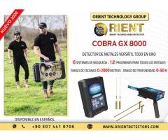 COBRA GX 8000 - Potente detector de metales de largo alcance