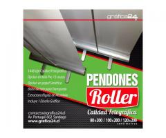 PENDONES ROLLER, PENDONES PUBLICITARIOS - Grafica24