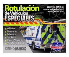 Rotulacion Gráfica Vehiculos de Emergencia - Grafica24