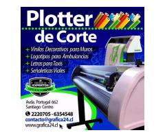 LOGOTIPOS Y GRAFICAS ADHESIVAS TROQUELADAS EN PLOTER DE CORTE