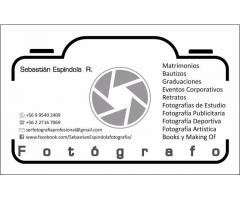 Sebastián Espíndola Rodríguez. Fotografía Profesional.