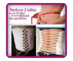 Faja de yesoterapia reduce grasas abdomen