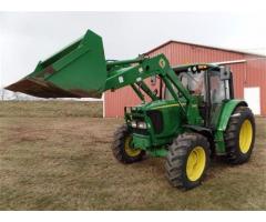 Tractor agrícola John Deere 6420 con Cargador Frontal