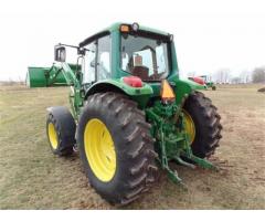 Tractor agrícola John Deere 6420 con Cargador Frontal