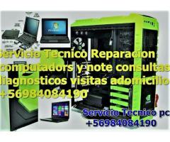 Reparaciones Servicio Técnico Notebooks y Pc´s