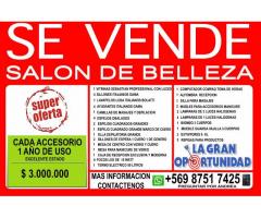 Salon de Belleza en venta