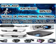 Mantencion y servicio tecnico de proyectores