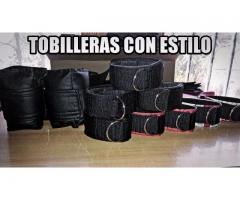 tobilleras para polea y tobilleras de arena