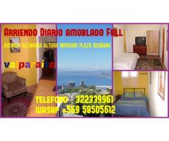 arriendo por noche casa amoblada centrica en valparaiso