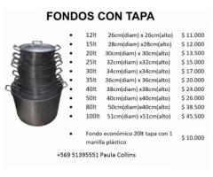 Fondos con tapa