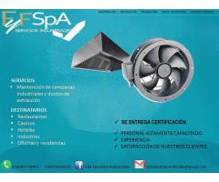 hacemos mantencion de campanas industriales