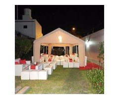 Arriendo de carpa para evento