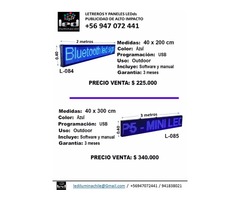 Venta de letreros LED programables