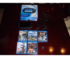 PS Vita Playstation 8GB, 6 juegos, excelente estado