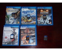 PS Vita Playstation 8GB, 6 juegos, excelente estado