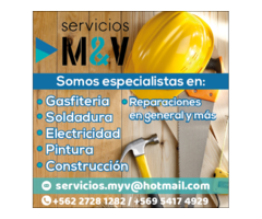 GASFITERIA,SOLDADURA,ELECTRICIDAD,PINTURA Y MAS