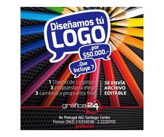 Diseñamos tú logotipo por $50.000.