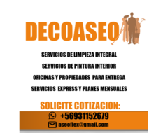 Servicios de Aseo y Pintura de Propiedades