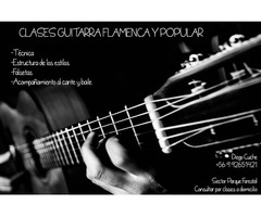 CLASES DE GUITARA FLAMENCA Y POPULAR