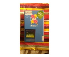 Celular Nuevo Moto C, con boleta