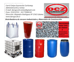 Bins IBC 1000 litros / Tambores Plasticos y metalicos