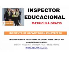 CURSO INSPECTOR EDUCACIONAL