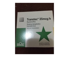 Vendo parches transtec 35mcg/h