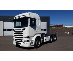 Scania R 580 - Forvogn para tippsemi 2010, 13.431 km