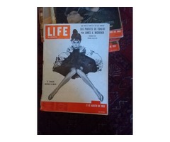 Vendo colecciona de 10 números ANTIGUOS revista LIFE en español