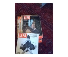 Vendo colecciona de 10 números ANTIGUOS revista LIFE en español