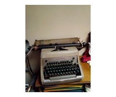 maquina antigua de escribir