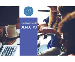 Tutorías examen de grado derecho experiencia comprobada