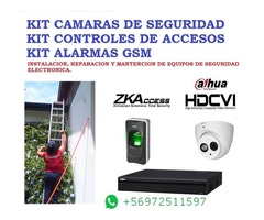 KIT CCTV 4 Camaras mas Instalacion