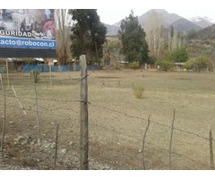 Se vende excelente terreno 3700 m2 con cabaña de 72 m2 en Los Andes camino Los Libertadores