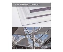 Policarbonato Compacto - Acrílico (PMMA) y de Alto Impacto