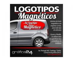 LOGOTIPOS MAGNETICOS PARA  CAMIONETAS Y FURGONES COMERCIALES