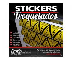 ETIQUETAS, STICKER ADHESIVOS, CALCOMANIAS, IMPRESAS