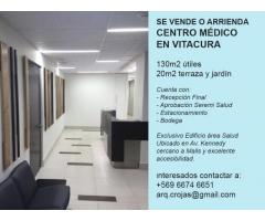 VENTA DE CENTRO MÉDICO EXCLUSIVO VITACURA; SANTIAGO