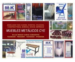 fabrica myk tratamiento metálico sillas, mesas, camas, camarotes