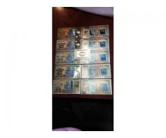 Coleccion de billetes zimbabwe