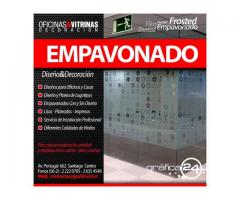 FILM ADHESIVO FROSTED EMPAVONADO y DECORACION