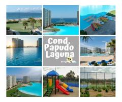 Arriendo Vista a la laguna y a la playa 2D+2B ID2865 – VacacionesEnPapudo