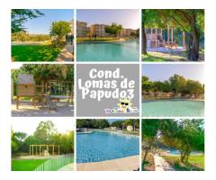 Departamento en Arriendo 2D+1B Lomas de Papudo III ID3252 – VacacionesEnPapudo